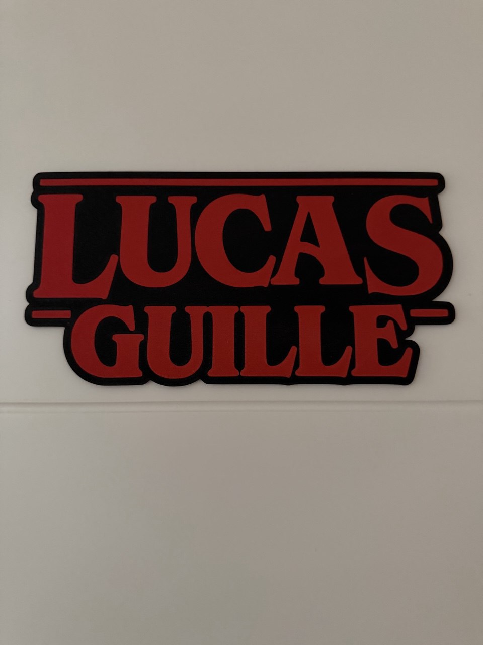 Letrero personalizado Stranger Things
