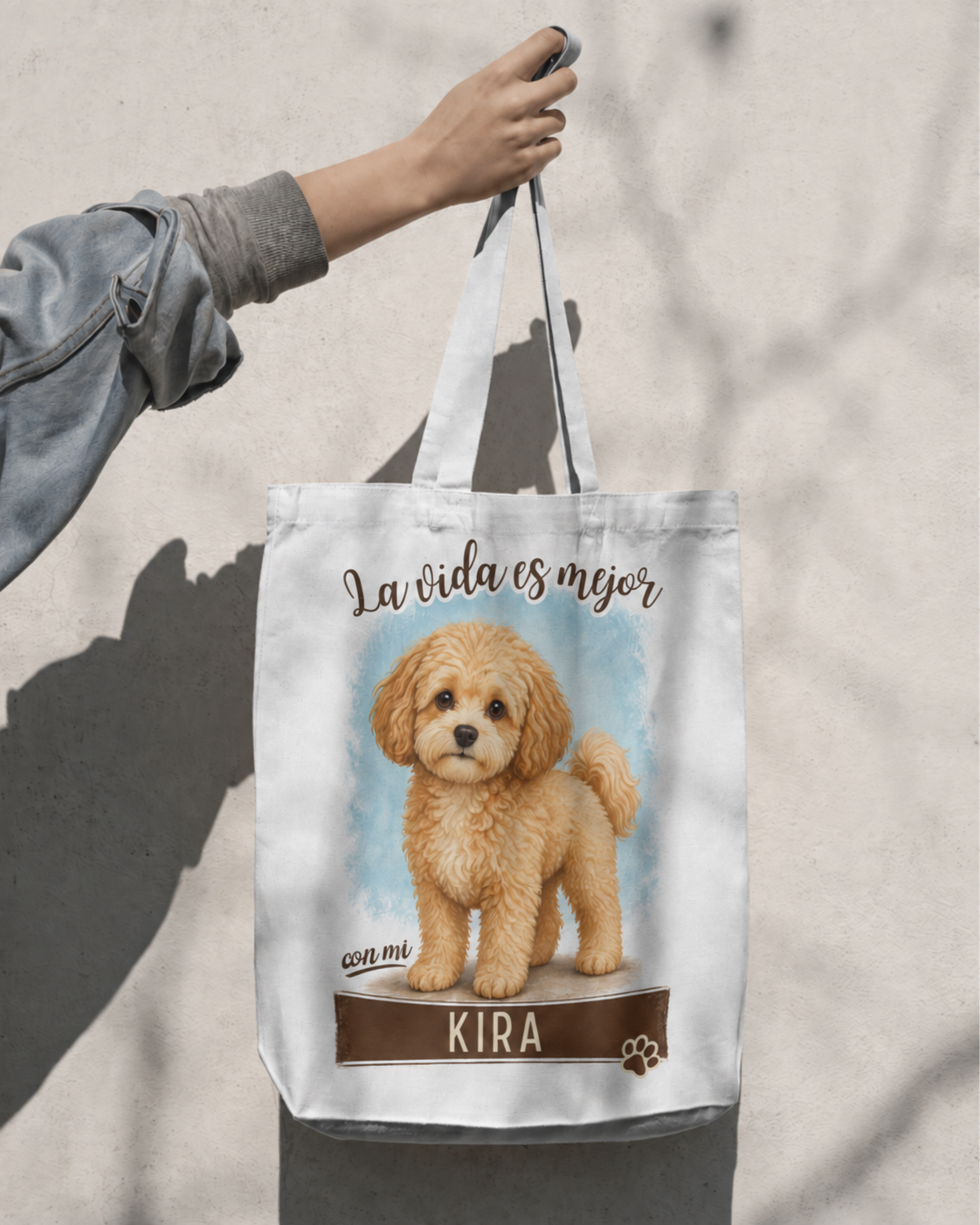 Tote personalizada con la foto de tu perro o gato - vista adicional 13