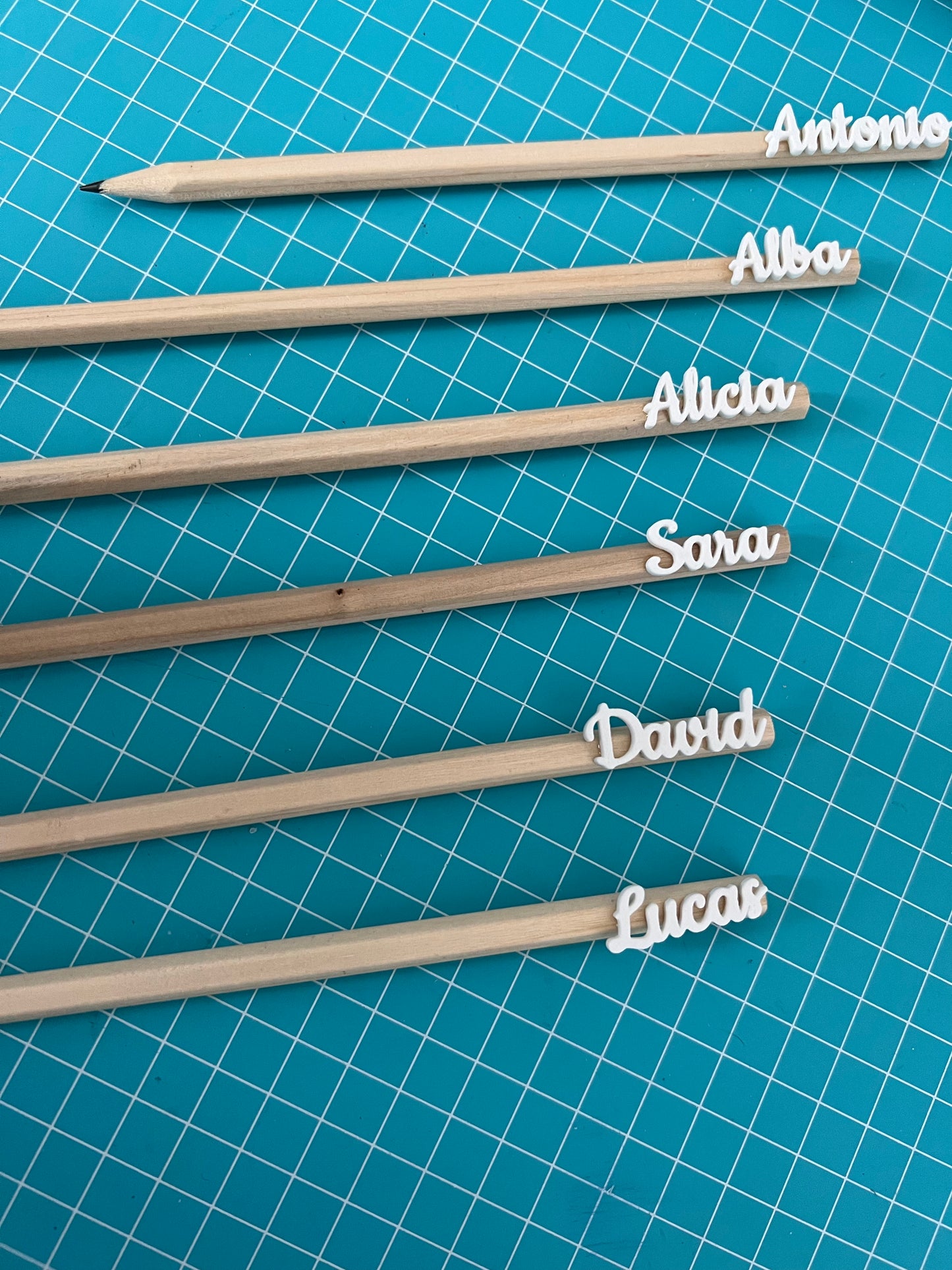 Lápices de madera personalizados