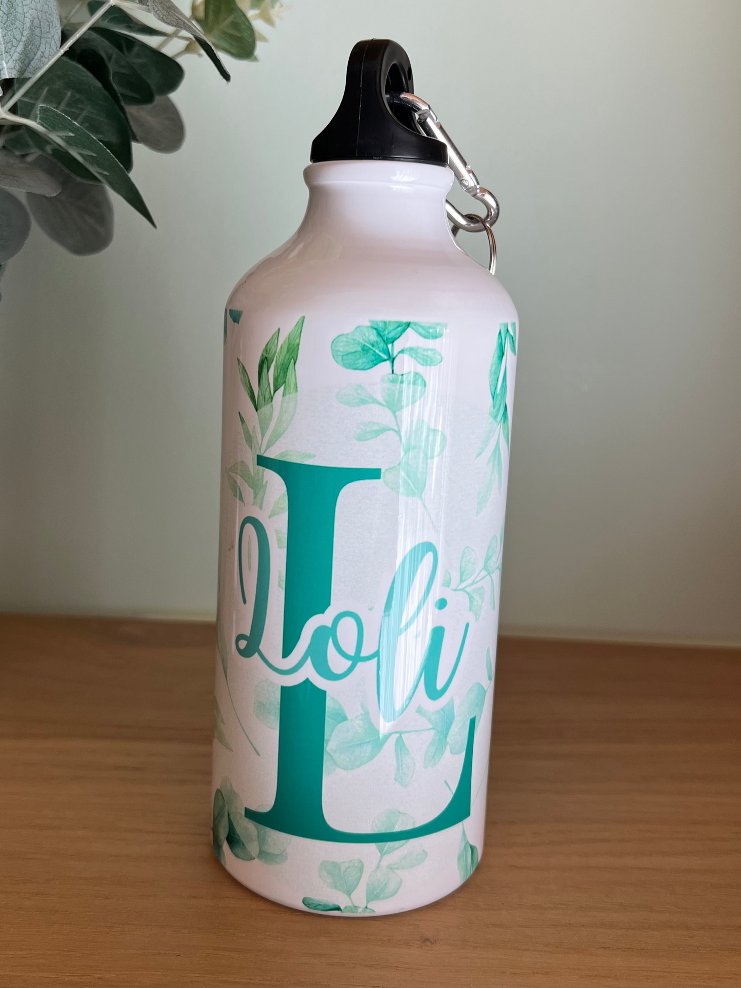 Botella de agua personalizada con nombre | 600 ml | BPA Free | Regalo original