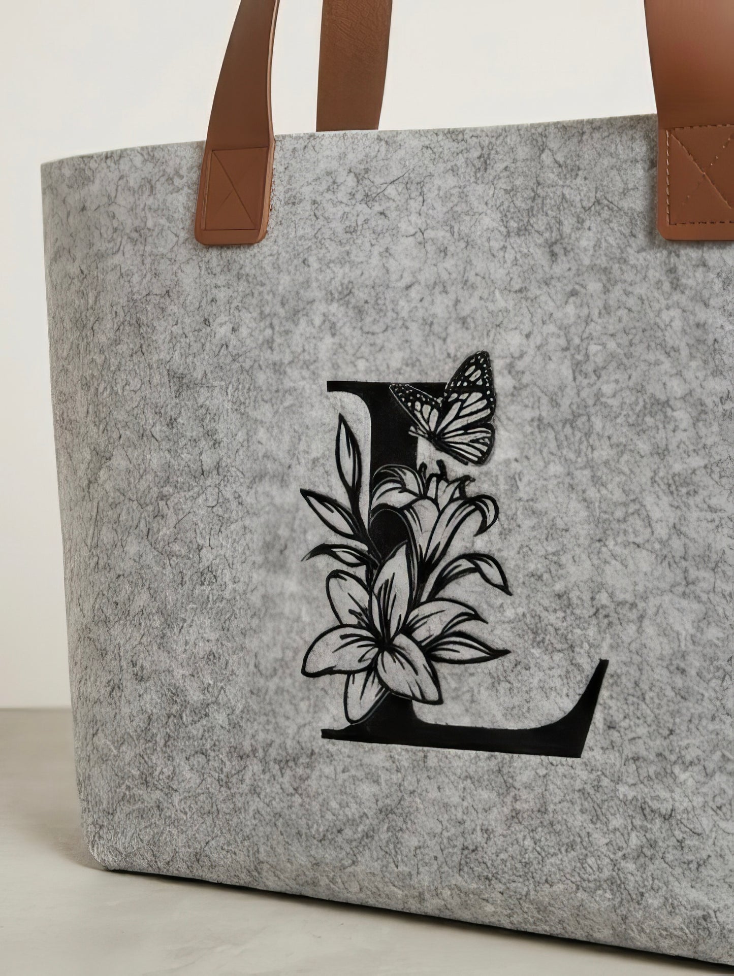 Tu bolso shopper con tu inicial