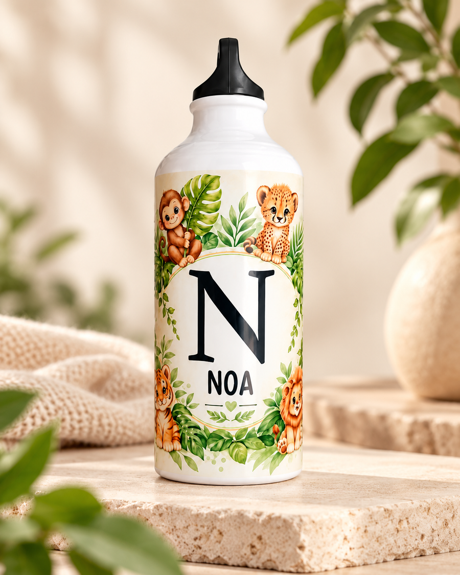 Botella personalizada 600 ml, modelo Selva