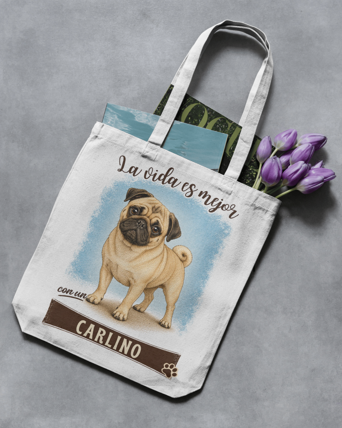 Tote bag personalizada con tu mascota