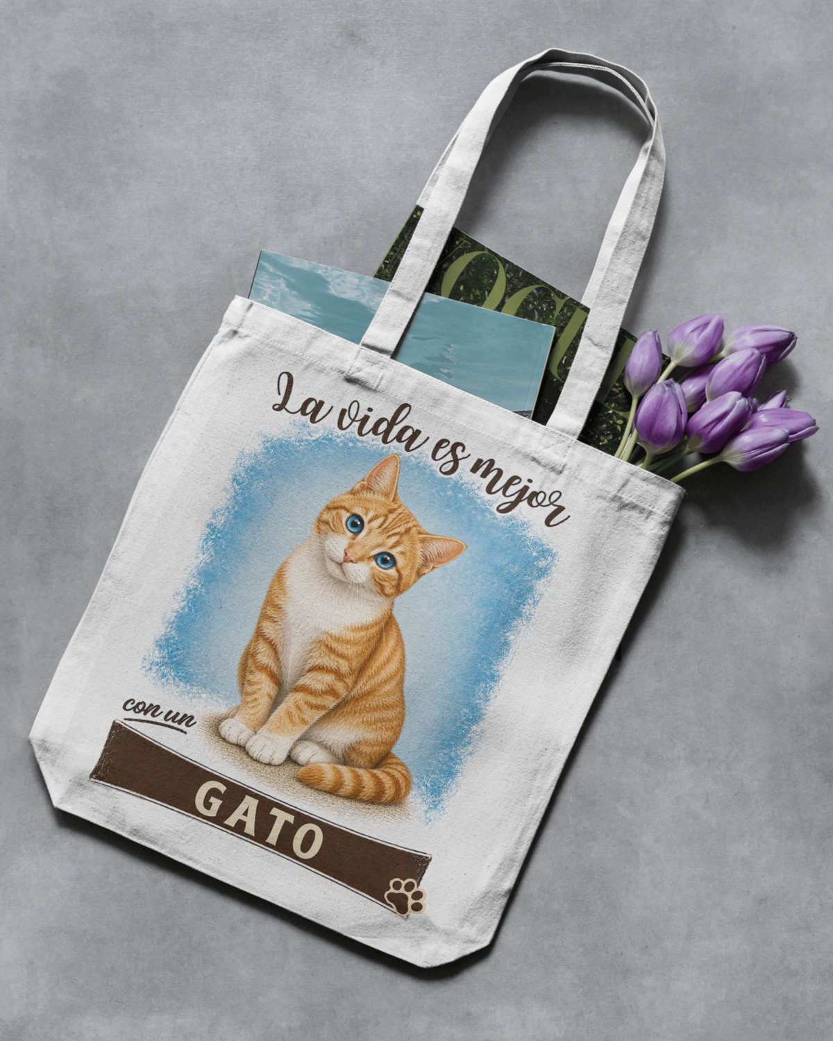 Tote personalizada con la foto de tu perro o gato - vista adicional 12