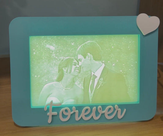 Marco con litofanía