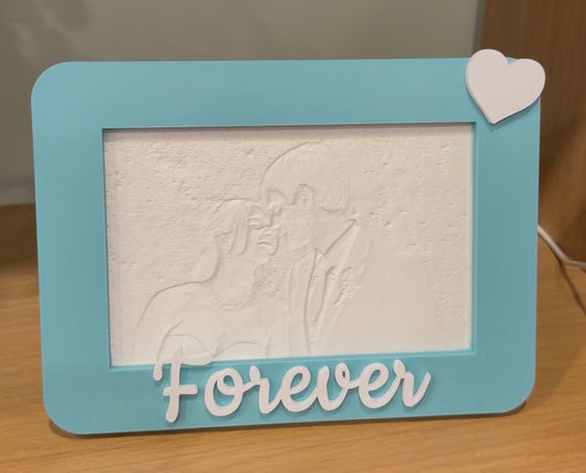 Marco con litofanía